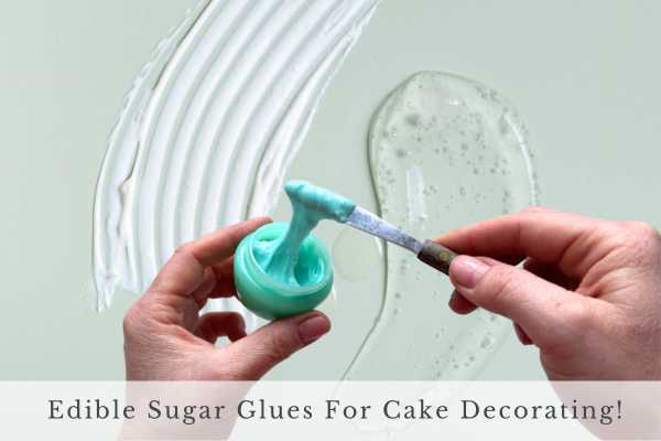 how to make edible sugar glue