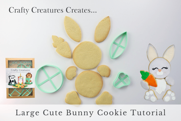 step by step how to make easter bunny cookies