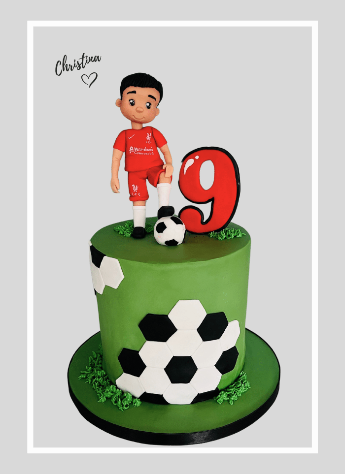 Boys football birthday cake ideas