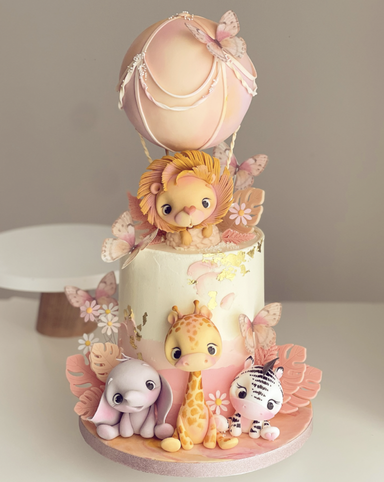 animal cake designs for birthday girl