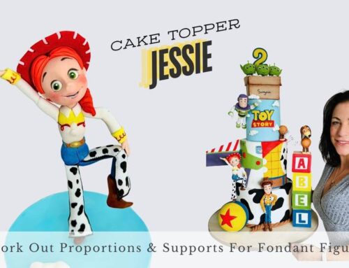 How to Make Fondant Figures: Jessie from Toy Story Cake Tutorial