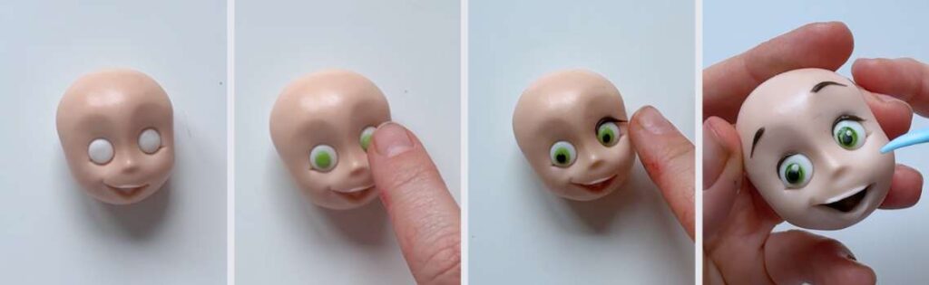 HOW TO MAKE SUGAR PASTE FACES