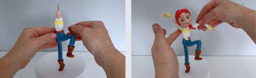 How to make models stand up