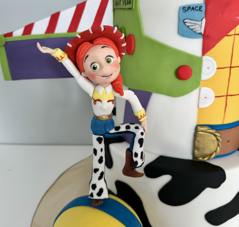 TOY STORY CAKE - JESSIE CAKE TOPPER
