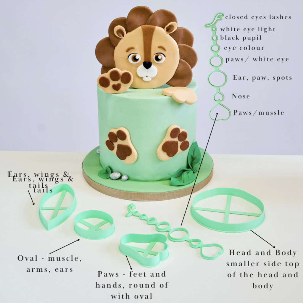 how to use the crafty creature set to create multiple animals