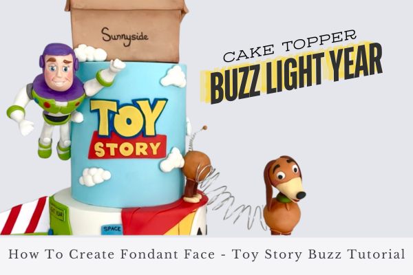 how to make a buzz cake topper tutorial for a toy story cake